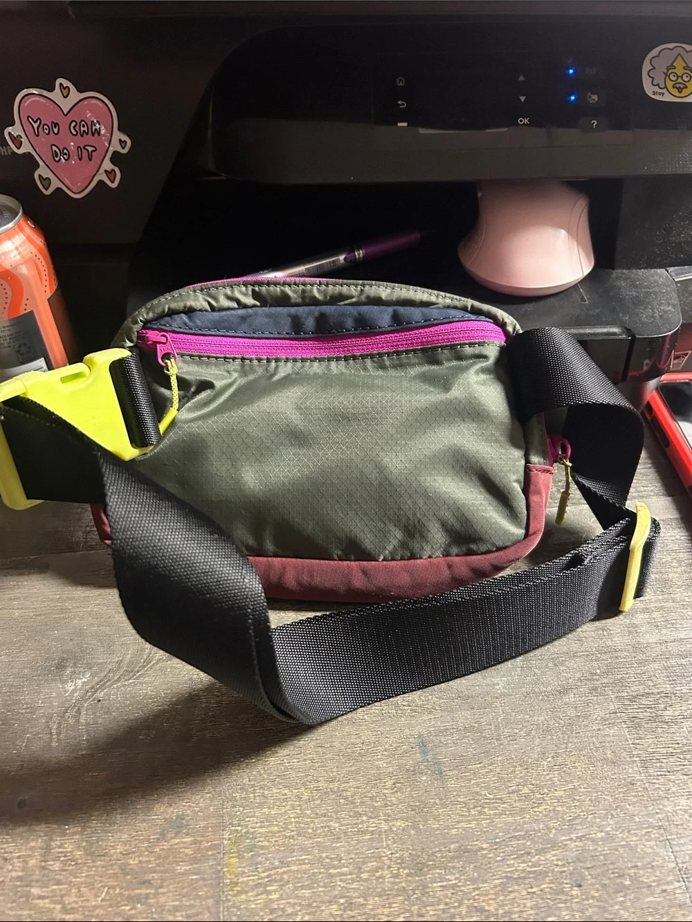 Lululemon Everywhere Belt Bag (1L) in the rare colorway: Cadet Blue,Army Green